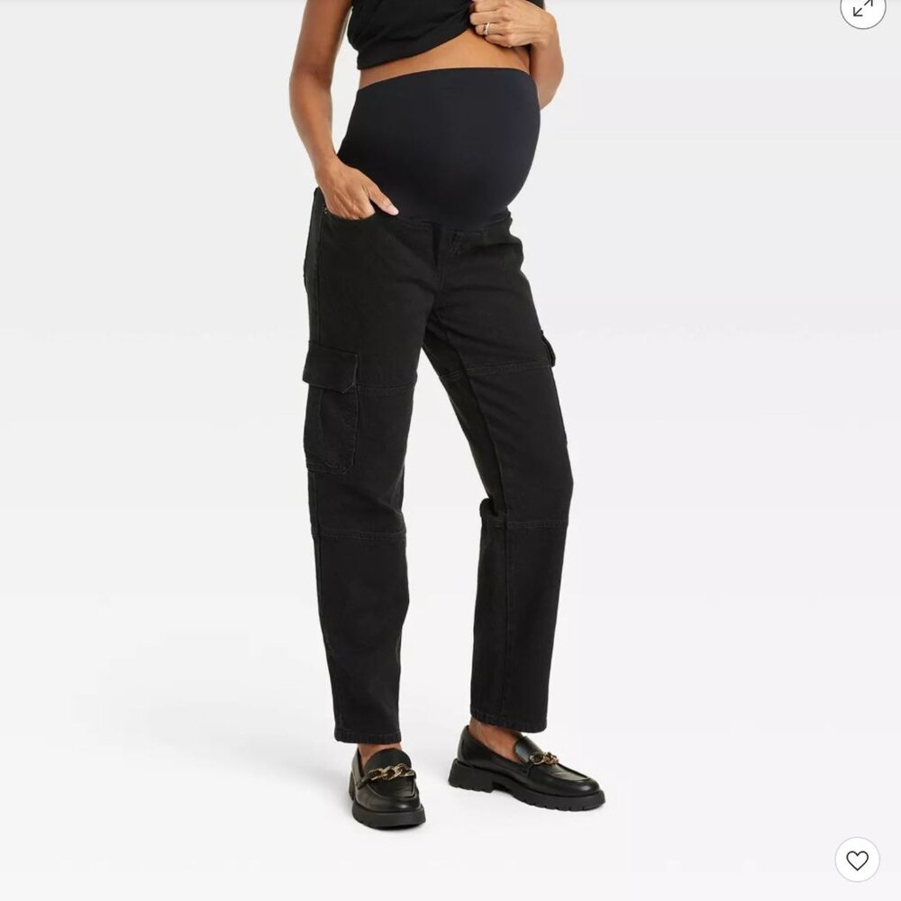 Over Belly 90's Straight Maternity Jeans Isabel Maternity size 2